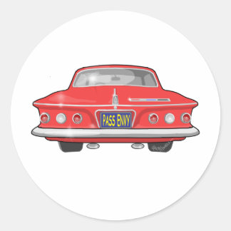 Sticker Rond 1962 Plymouth Fury