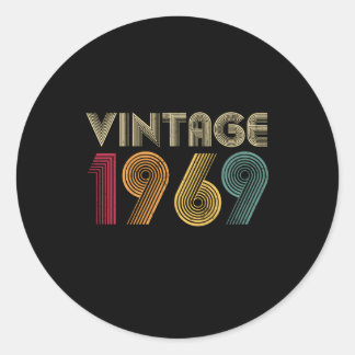 STICKER ROND 1969 54E 54