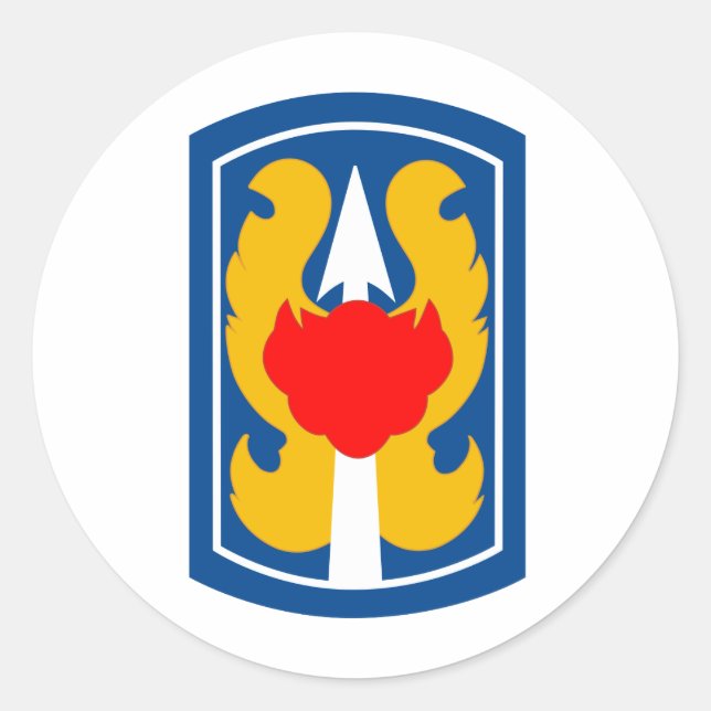 Sticker Rond 199e brigade d'infanterie légère (Devant)