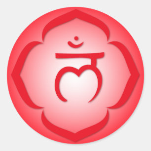 Sticker Rond 1er Chakra - Muladhara