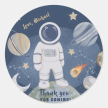 1er voyage Galaxy Boy Anniversaire Merci Classic R