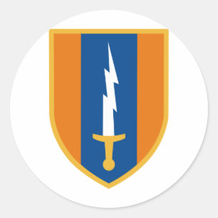 Sticker Rond 1re brigade de signalisation