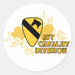Sticker Rond 1re division de cavalerie