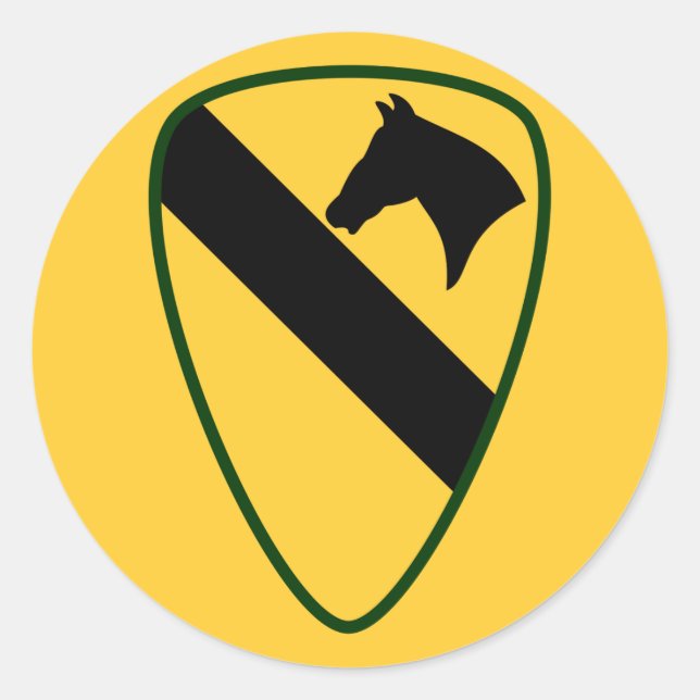 Sticker Rond 1re division du Calvaire (Devant)