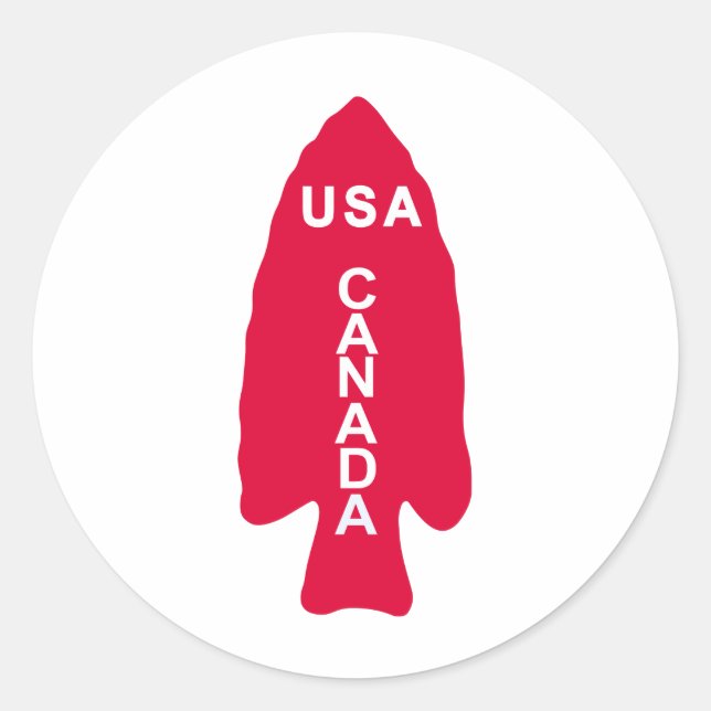 Sticker Rond 1re force de service spécial (Devant)