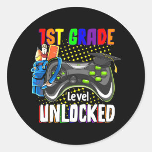 Sticker Rond 1st Grade