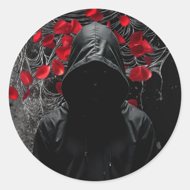 Sticker Rond 20 - 1,5 Envelope Sceau Haunting Adeline Zade Mead (Devant)