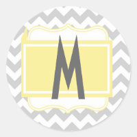 20 - 1,5 Enveloppe Sceau Chevron Gris Gris Jaune G