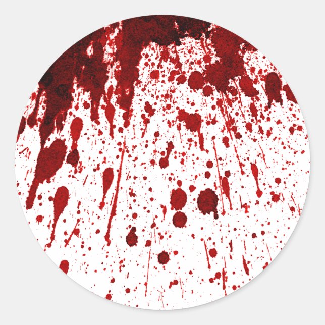 Sticker Rond 20 - 1,5 Enveloppe Sceller Sanguinaire Vampire Got (Devant)