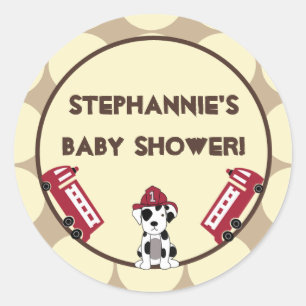 Sticker Rond 20 - 1,5" pompe à incendie de Nojo d'autocollants