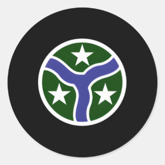 Sticker Rond 278E Patch De Régit De Cavalerie Blindée 278E Acr