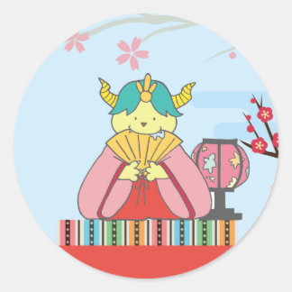 STICKER ROND 3月　モンスターシール