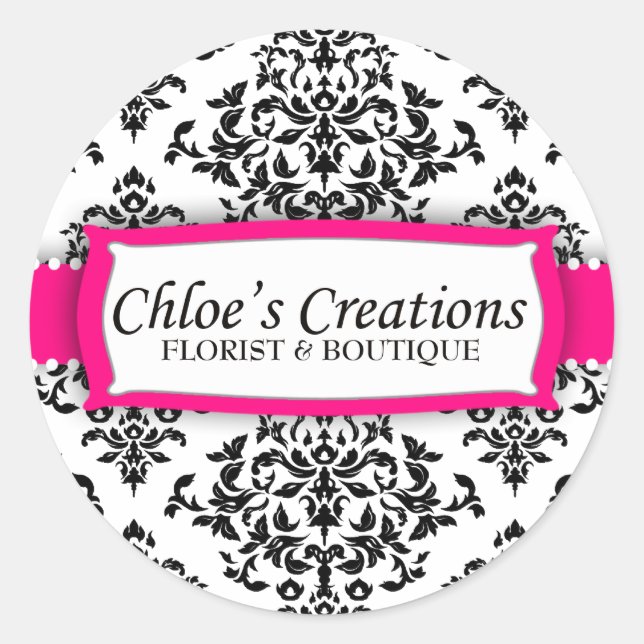 Sticker Rond 311 Glacer sur le gâteau - fraise (Devant)