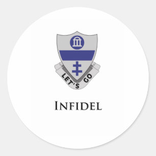 Sticker Rond 325e PIR- Infidel