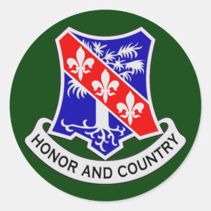 Sticker Rond 327th Régiment d'infanterie DUI (aéroporté)