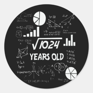 Sticker Rond 32e jour de fête