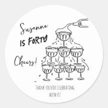 40 ans Anniversaire Champagne tour funky