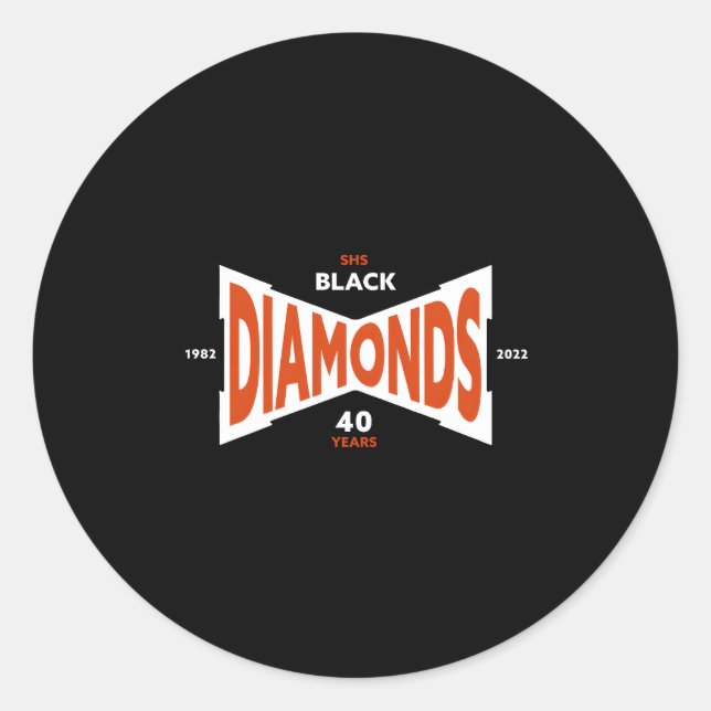 Sticker Rond 40 Ans De Réunion En 1982 (Devant)