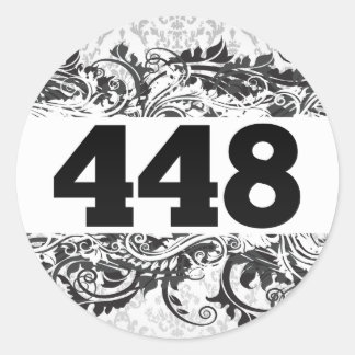 STICKER ROND 448