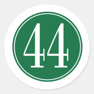 Sticker Rond #44 Cercle Vert