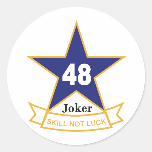 Sticker Rond 48e AHC (Devant)