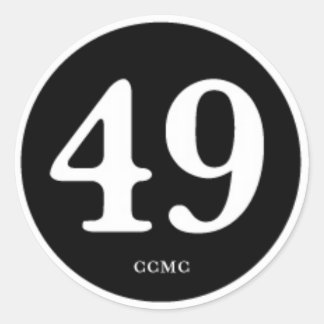 STICKER ROND 49CC MC " PATCH OF HONOR"