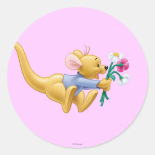 Sticker Rond 4e route
