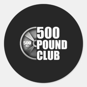 Sticker Rond 500 Livres Club