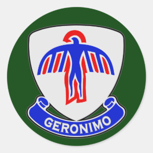 Sticker Rond 501st Régiment d'infanterie DUI (aéroporté)