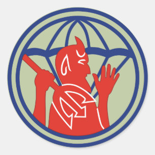 Sticker Rond 504e PIR REG (2ÈME GUERRE MONDIALE)