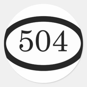 Sticker Rond 504th Infanterie de parachute