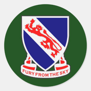 Sticker Rond 508th Régiment d'infanterie DUI (aéroporté)