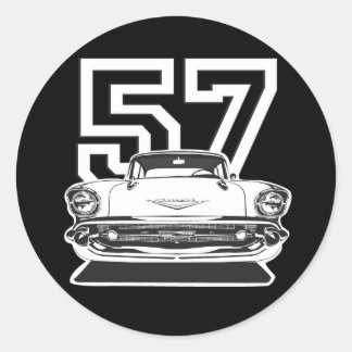 Sticker Rond 57 Bel Air