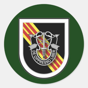 Sticker Rond 5ème SFG (A) - le Vietnam