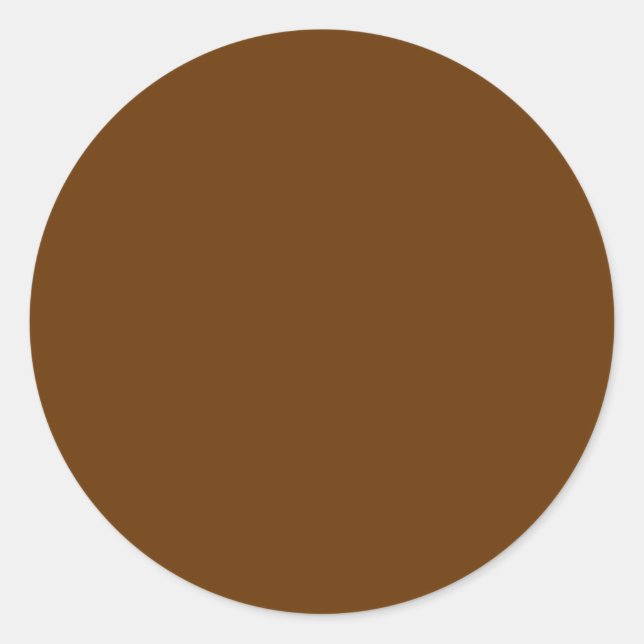 Sticker Rond 663300 Brown (Devant)