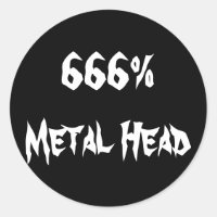 666%Tête métallique