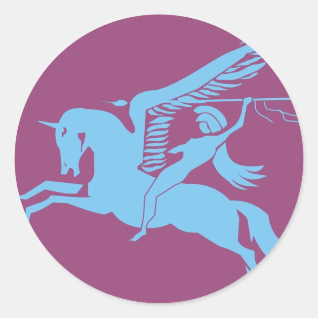 Sticker Rond 6th Airborne (Devant)