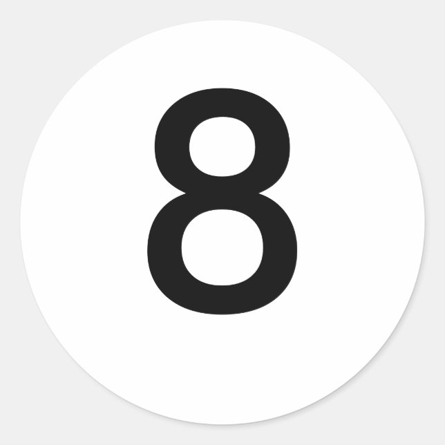 STICKER ROND 8 (Devant)