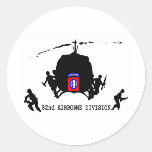 Sticker Rond 82e DIVISION AÉROPORTUAIRE
