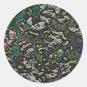 Sticker Rond 8 tasses