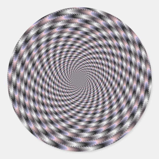 Sticker Rond 8 Vodkas Trop Nombreuses - Fractées (Devant)