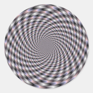 Sticker Rond 8 Vodkas Trop Nombreuses - Fractées