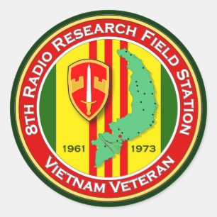 Sticker Rond 8e RRFS 2 - ASA Vietnam