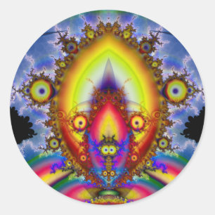 Sticker Rond 8uul lisse