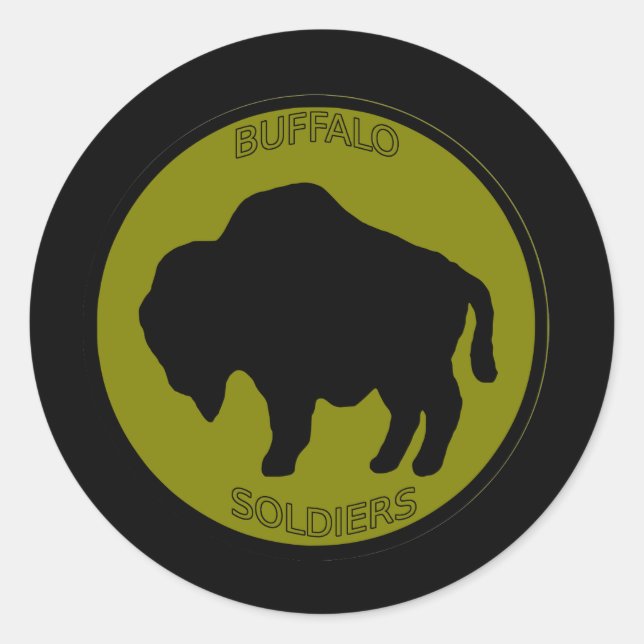 Sticker Rond 92e division d'infanterie de l'armée (Devant)