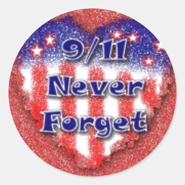 STICKER ROND 9/11 (Devant)