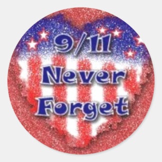 STICKER ROND 9/11