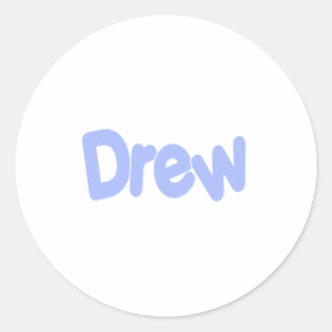 Sticker Rond A dessiné