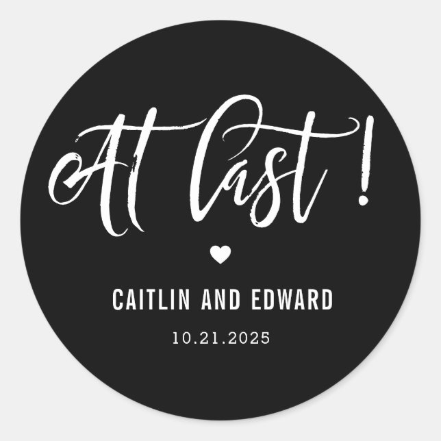 Sticker Rond À LA Dernière COULEUR ÉDITABLE Enregistrer Les Sti (Devant)