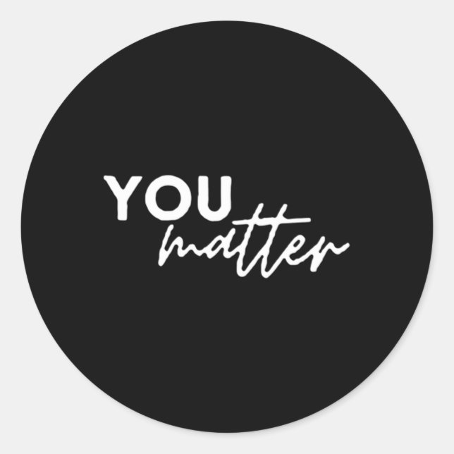 Sticker Rond À La Personne Derrière Moi Vous Êtes Extraordinair (Devant)